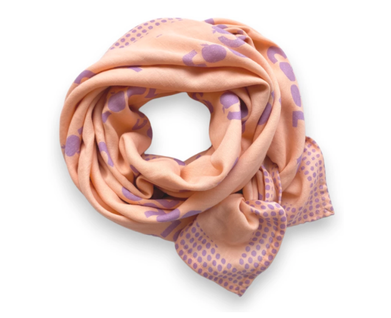 Grand foulard Apaches Latika Cool -  Papillon