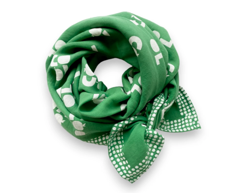 Grand foulard Apaches Latika Cool - Perroquet