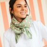 Grand foulard Latika Sorbet - Pistache