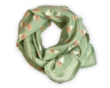 Grand foulard Latika Sorbet - Pistache