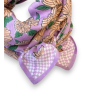 Grand foulard Latika Bloom - Lavande