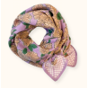 Grand foulard Latika Bloom - Lavande