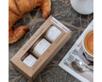 Coffret 3 bougies - Paris