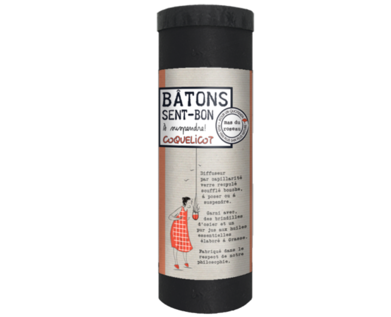 Batons sent bon coquelicot  - 100ml