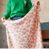 Grand foulard Apaches Latika Flora Bold - Lavande