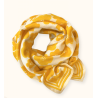 Grand foulard Latika Flora Bold - Citron