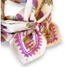 Grand foulard Apaches Latika Florets - Macadamia