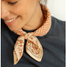 Petit foulard Manika Mosaic - Terracotta