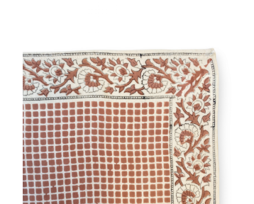 Petit foulard Manika Mosaic - Terracotta