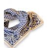 Petit foulard Apaches Manika Mosaic - Navy Blue