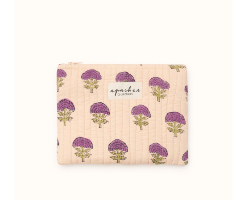 Mini pochette Mana Florets - Macadamia