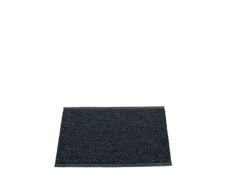 Tapis Svea Noir/Métallic 70X50