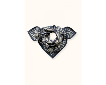 Petit foulard Apaches Manika Coeur - Orage