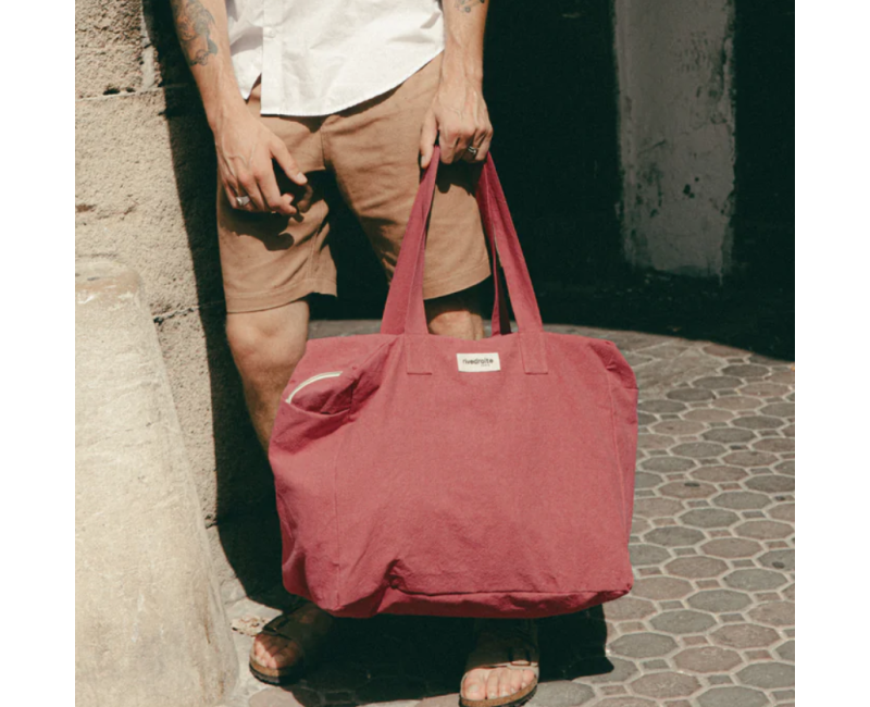 Sac Week-end Elzevir Medina Pink