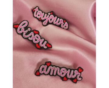 Broche amour