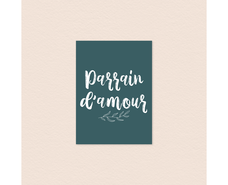 Carte parrain