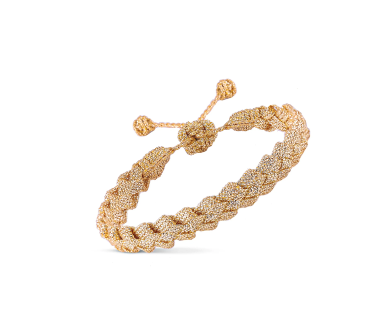 Bracelet Crossed - gold