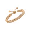 Bracelet Crossed - gold