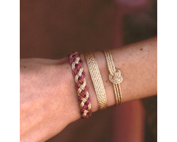 Bracelet heart - gold