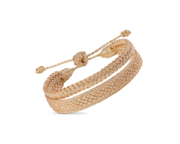 Bracelet combo Izy + Eya gold