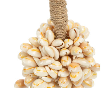 Pampille en coquillages vanille