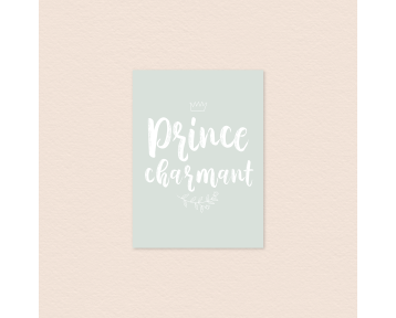 Carte prince charmant