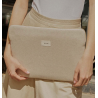 Housse d’ordinateur 15-16 pouces en coton damier écru et beige Elio – Recitem
Recitem