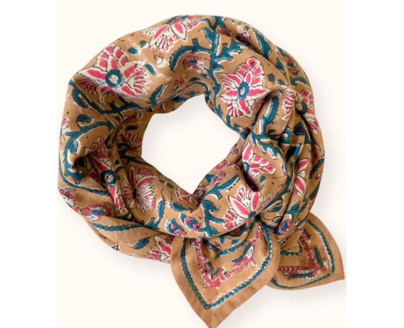 Grand Foulard Apaches Latika Bird - Picalilly