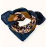 Petit foulard Apaches Malika Tulipe - Orage