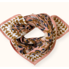 Petit foulard Apaches Manika Éventail - Blush