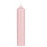 Petite bougie rustique - rose pale