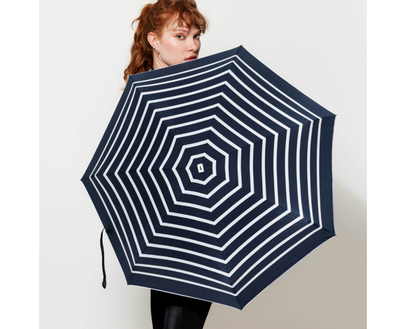 Mini parapluie Anatole - Marinière bleu