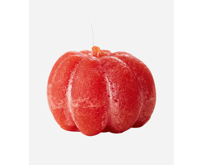 Bougie citrouille - Orange foncé