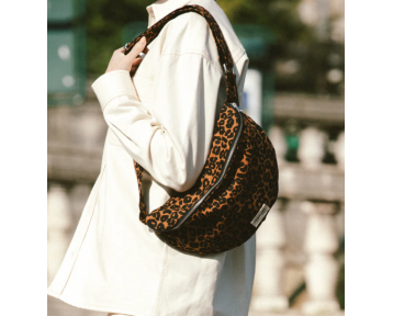 Sac banane Custine XL Rivedroite - Léopard Wild tribe