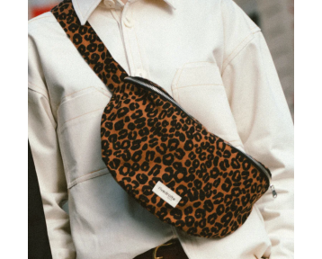 Sac banane Custine XL Rivedroite - Léopard Wild tribe