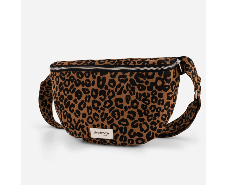 Sac banane Custine XL Rivedroite - Léopard Wild tribe
