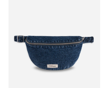 Sac Banane Custine Rivedroite - Aged denim