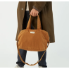 Sac City Bag Sauval Rivedroite - Brown Leaf