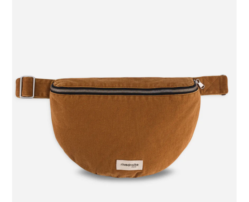 Sac Banane Custine XL Rivedroite - Brown Leaf