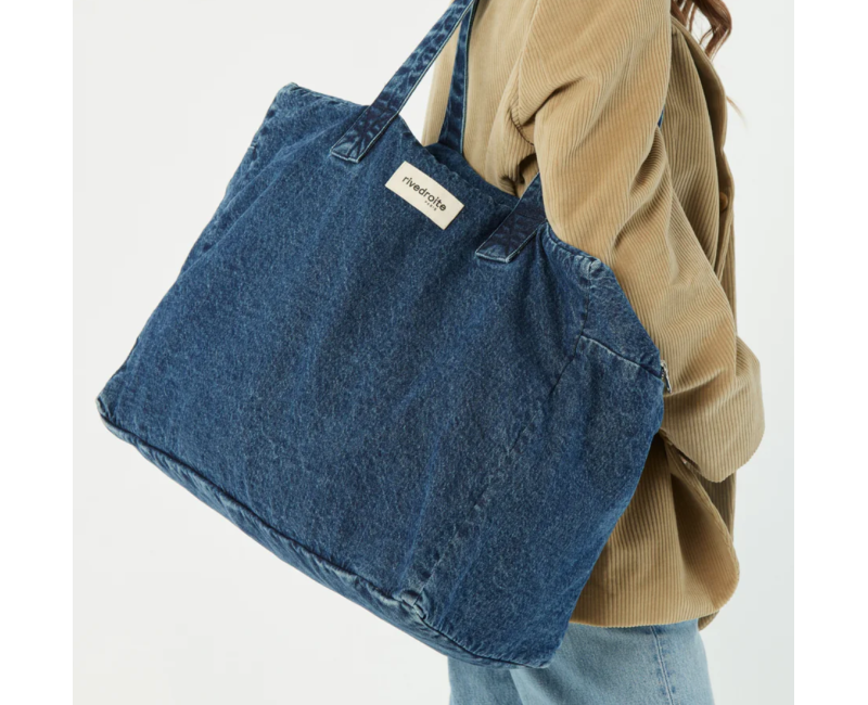 Sac Week-end Elzevir Rivedroite - Aged Denim