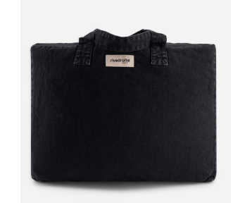 Sac Week-end Elzevir Rivedroite -  Smokey Black