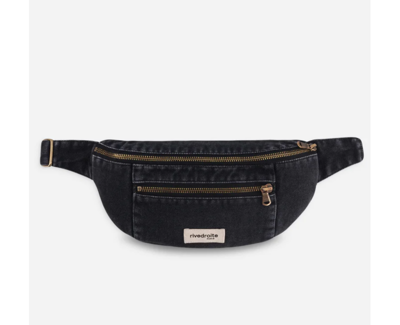 Sac Banane Orsel Rivedroite - Smokey Black