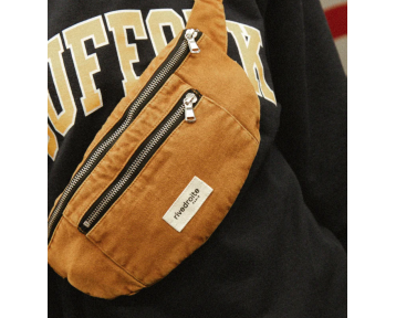 Sac banane Orsel L Rivedroite - Brown Leaf