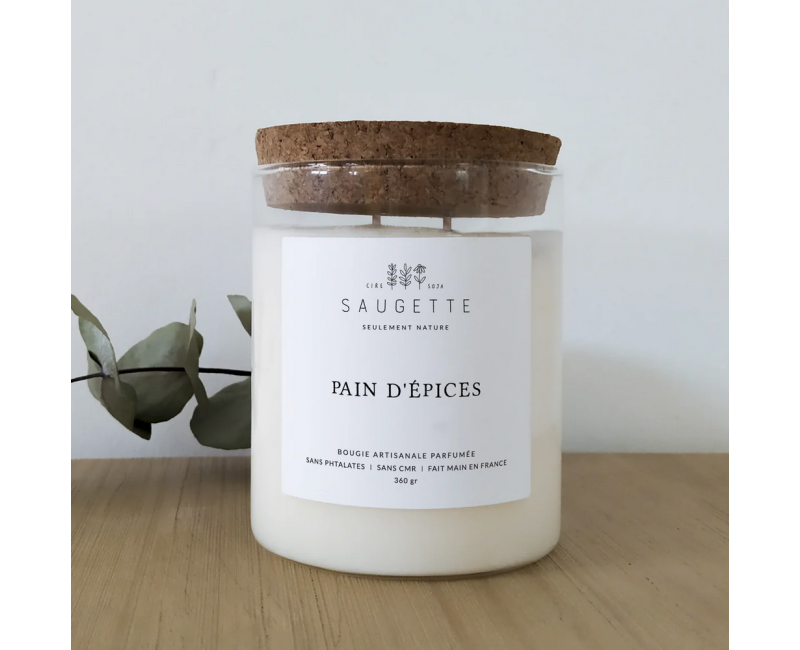 Bougie Saugette Pain d'épices - M