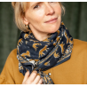 Grand foulard Apaches Latika - Bengale orage