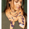 Grand foulard Apaches Latika - Cerisier Blush