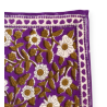 Petit foulard Apaches Manika - Coeur Violet