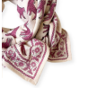 Grand foulard en coton motif Bengale macadamia – Apaches Collections chez Boêtique