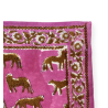 Grand foulard Apaches Latika - Bengale Fuchsia