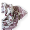 Petit foulard Apaches Manika - Ananas neige